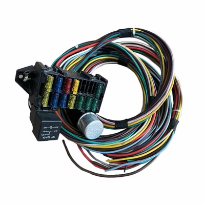 Universal-12 Stromkreis-heiße Rod Wiring Harness For Classic-Autos