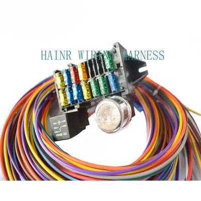 Heiße Rod Wiring Harness Replacement Hotrod Verdrahtung AWH34