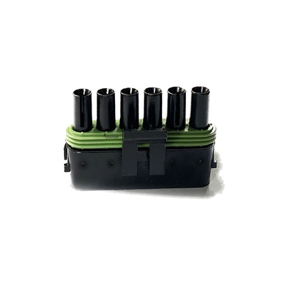 Schwarze 12015799 6 Pin Waterproof Automotive Connector Plug